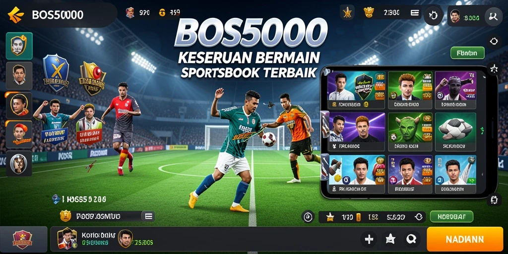 Tampilan gameplay Sportsbook yang menarik dan interaktif.