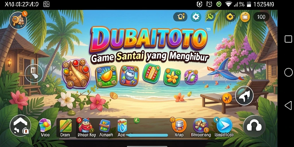 Tampilan seru gameplay DUBAITOTO dengan berbagai tantangan menarik.