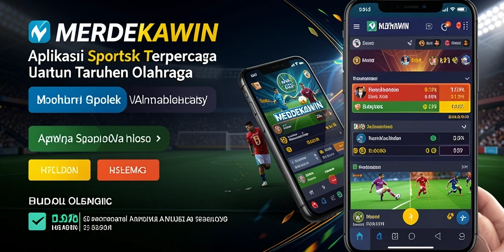 Tampilan gameplay <strong>MERDEKAWIN</strong> yang menarik saat melakukan taruhan olahraga.