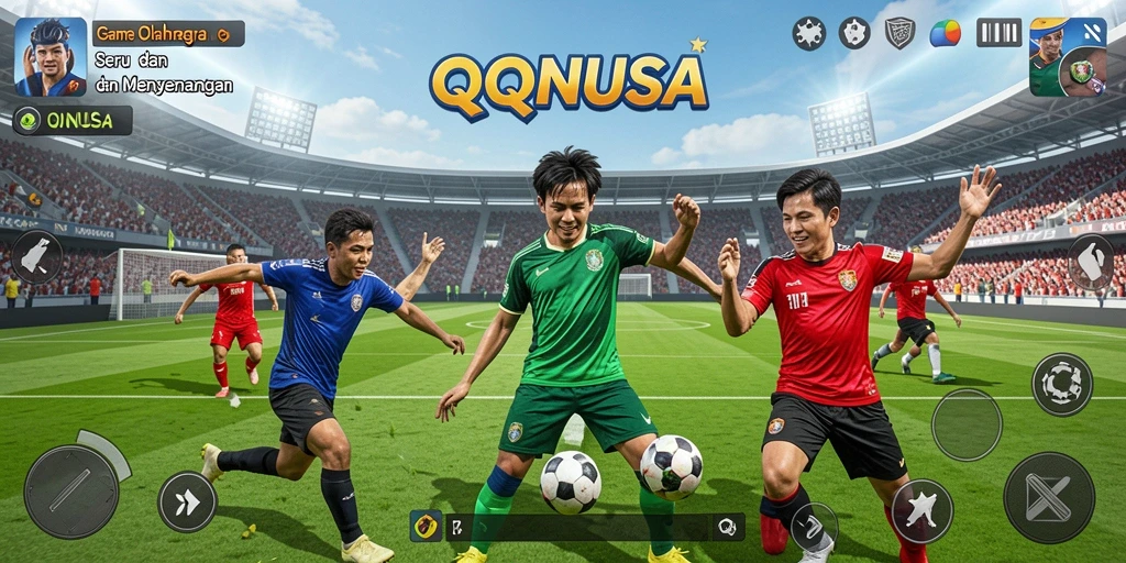 Tampilan menarik dari gameplay QQNUSA yang seru dan dinamis.